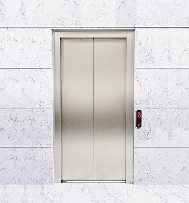 Merkezi 2 Panel Kat Kapısı / HÜRAS