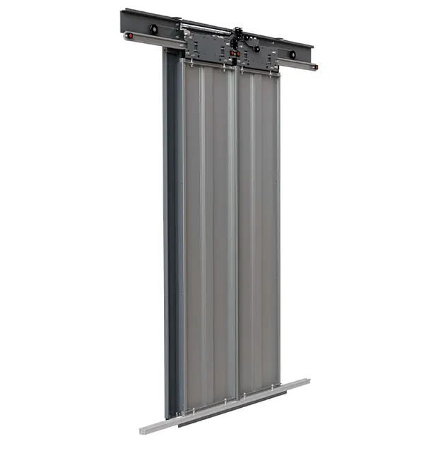 Merkezi 2 Panel Kat Kapısı / HÜRAS