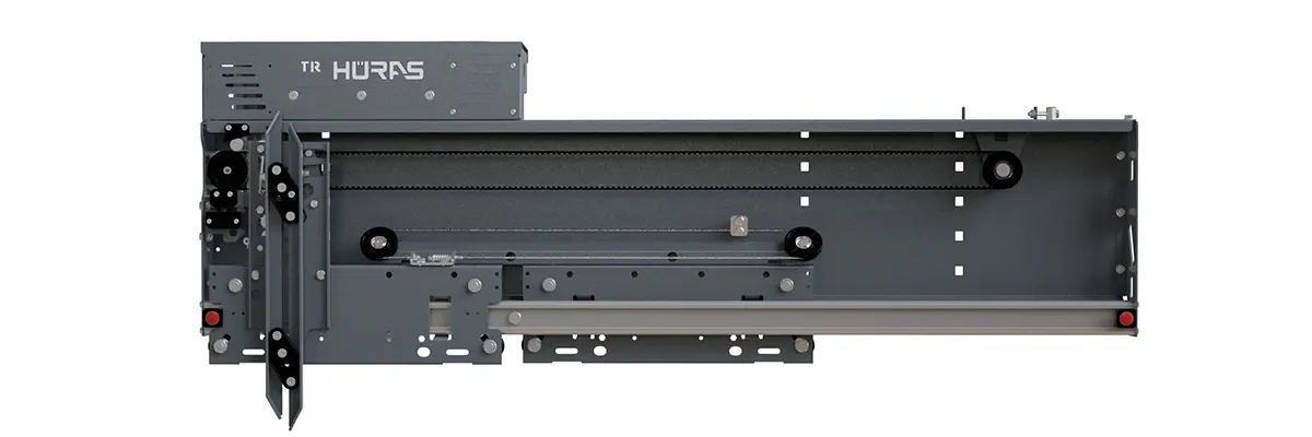 Teleskopik 2 Panel Kabin Kapısı / HÜRAS