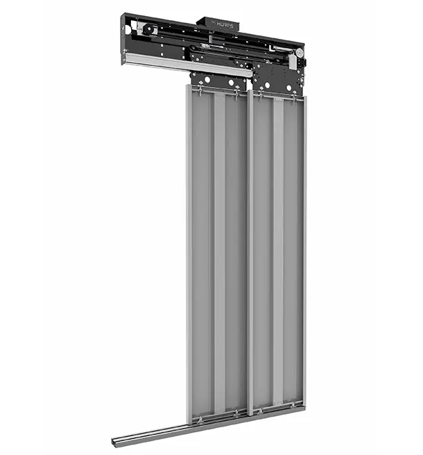 Yarı Otom. Teleskopik 2 Panel Kabin Kapısı / HÜRAS