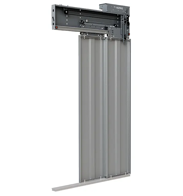 Teleskopik 2 Panel Kabin Kapısı / HÜRAS