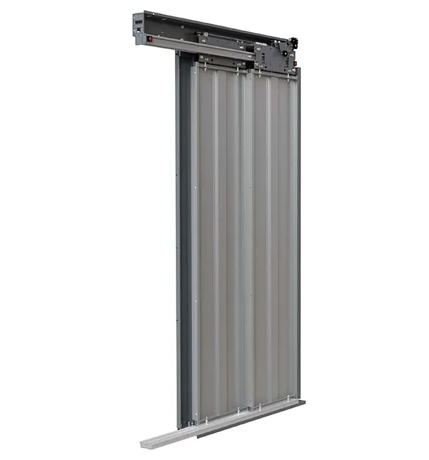 Teleskopik 2 Panel Kat Kapısı / HÜRAS