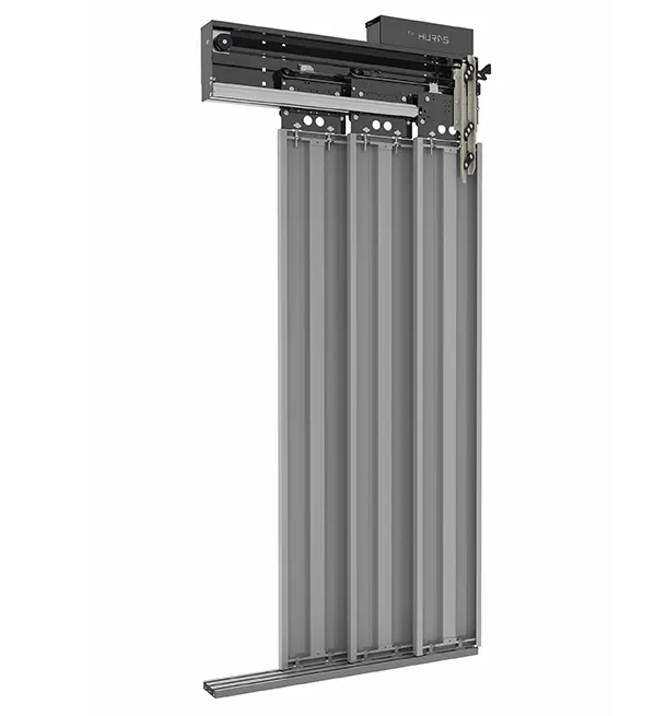 Teleskopik 3 Panel Kabin Kapısı / HÜRAS